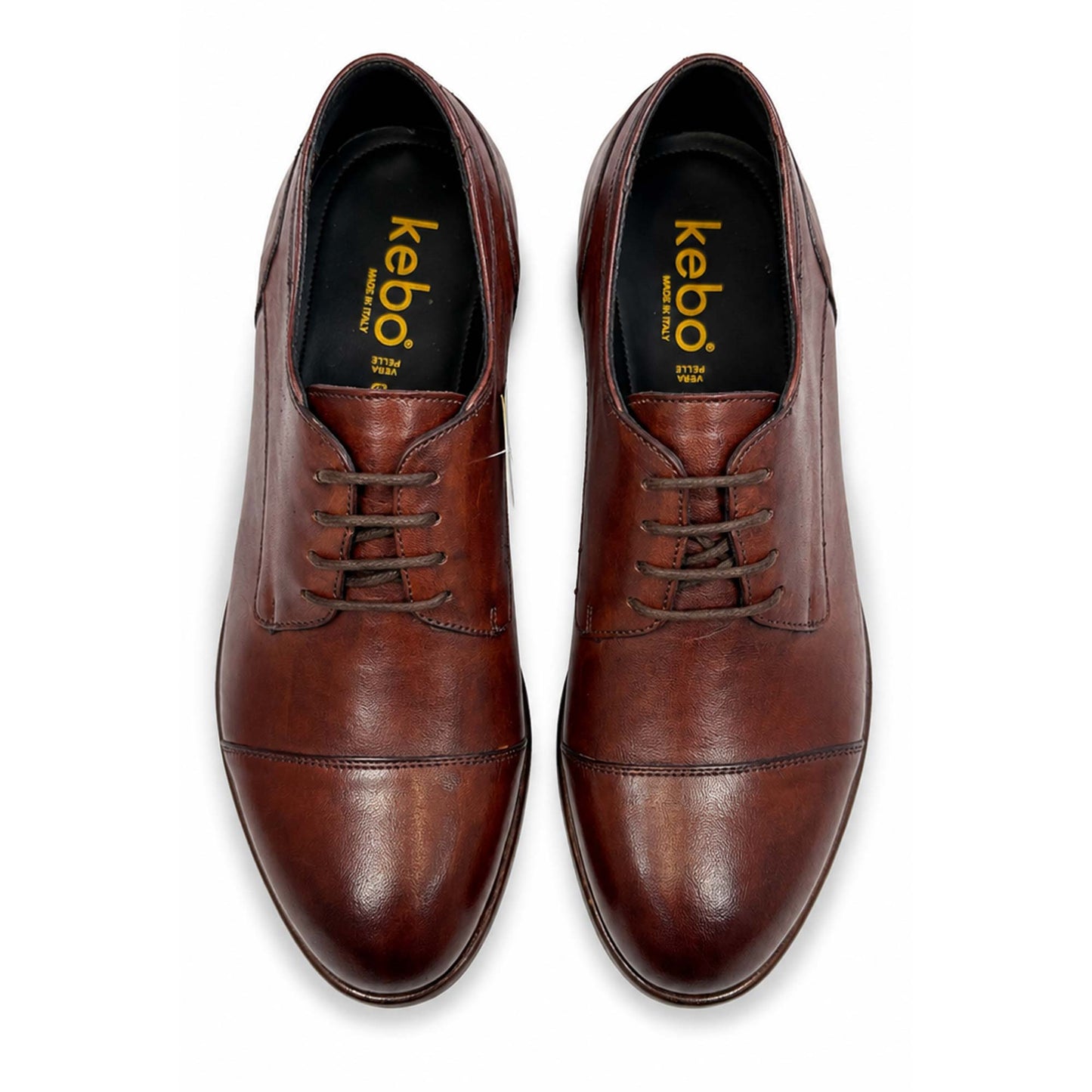 Scarpe stringate KEBO NA5020 uomo marrone