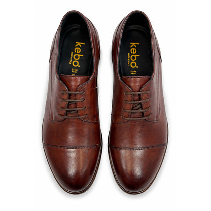 Scarpe stringate KEBO NA5020 uomo marrone