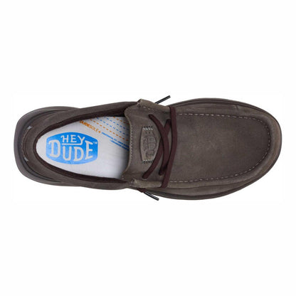 Scarpe Hey Dude Wally Comf Suede 41975-2KU marrone