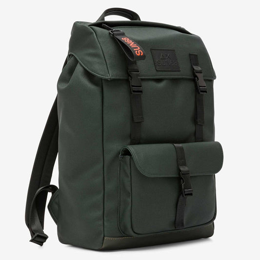 Borsa SUN68 Zaino Everyday in nylon verde scuro Z45161_37