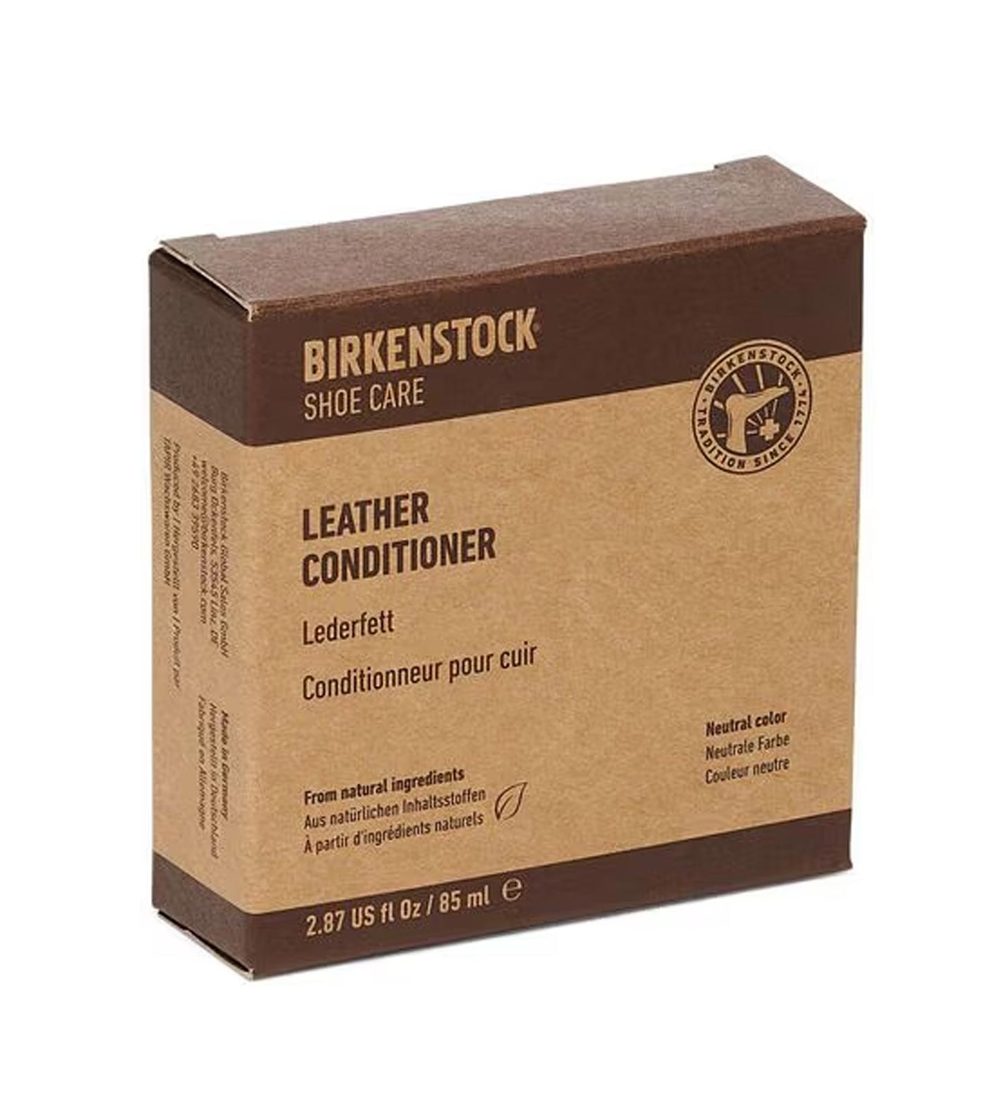 Leather Conditioner BIRKENSTOCK 1027653  per pelle nabuk oliata e liscia