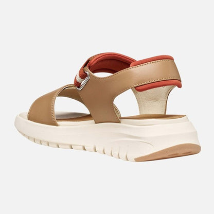 Sandali GEOX D65BSC "Flextride S" beige