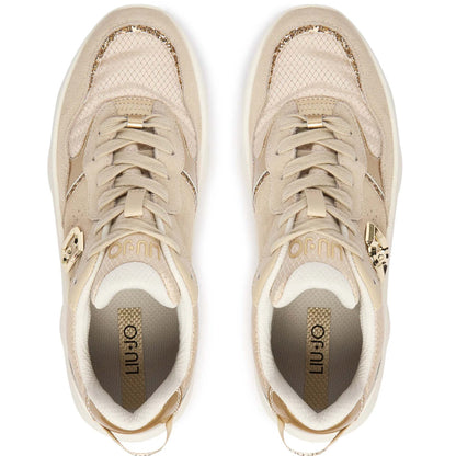 Sneakers LIU JO "Steffy 01" BA6025 beige/oro