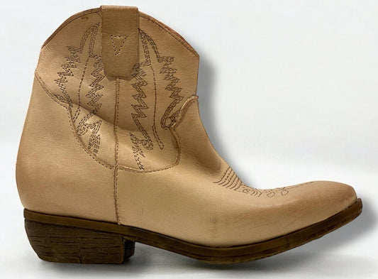 Stivaletti Divine Follie "Tex" Texano beige