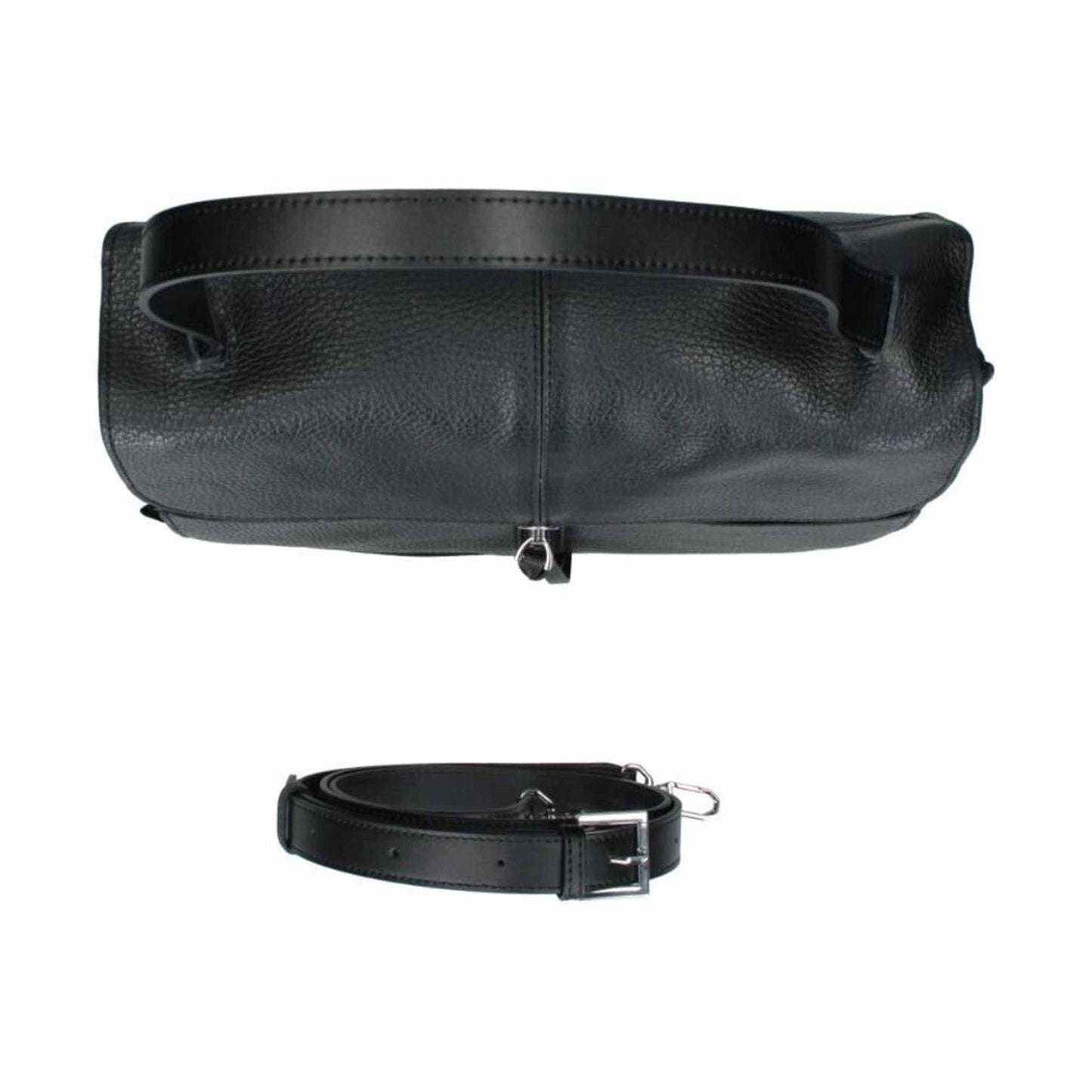 Borsa a spalla  REBELLE CAROLE in pelle nera