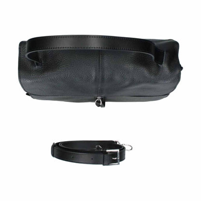 Borsa a spalla  REBELLE CAROLE in pelle nera