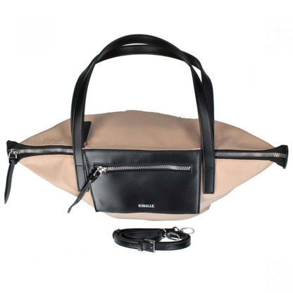Borsa a spalla REBELLE NOA Big Nylon sand