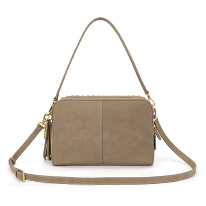 Borsa a spalla Apallosa La Carrie 162P-FA-121 donna Taupe