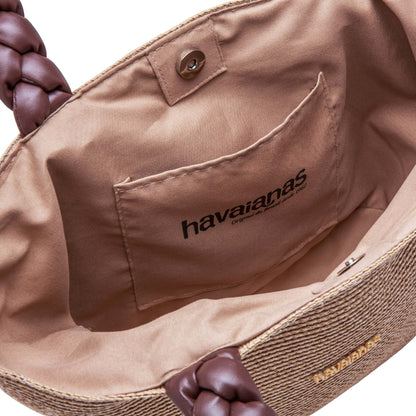 Borsa donna BOHO Bag Havaianas sand grey