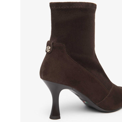 Stivaletto NeroGiardini I614483DE-300 scarpa donna Marrone