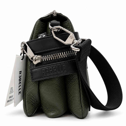 Borsa REBELLE VALERY Tracolla in pelle verde