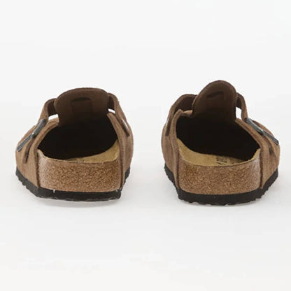 Sabot Boston  Birkenstock 1032795 camoscio Dark Tea (35-40)