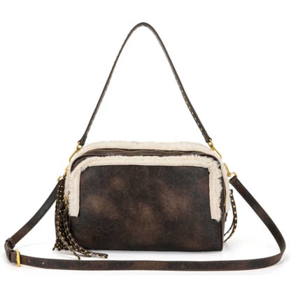Borsa a spalla Warmtouch La Carrie 162M-FA-120 donna Marrone