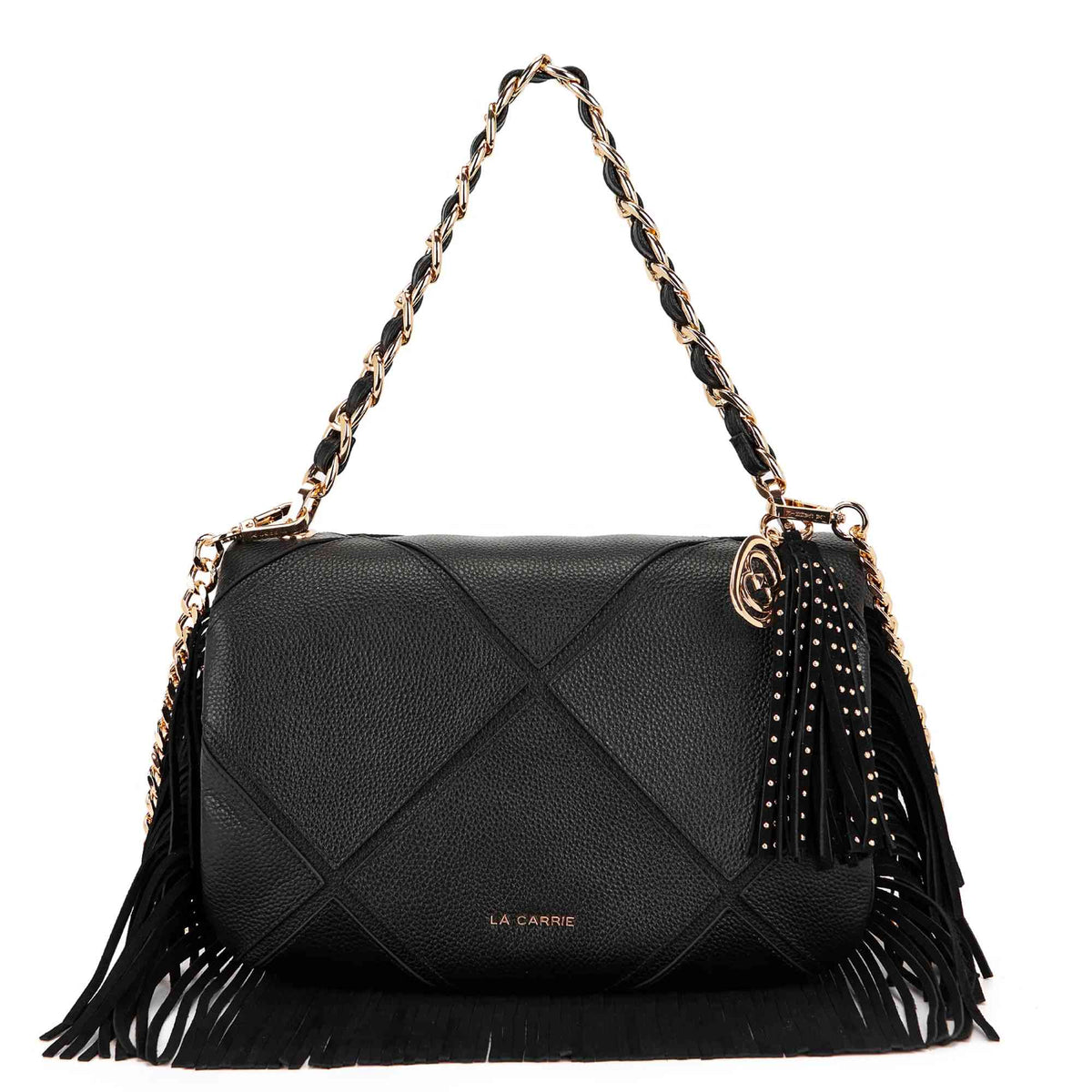 Borsa a spalla Isabel La Carrie 162P-BZ-348 donna nera