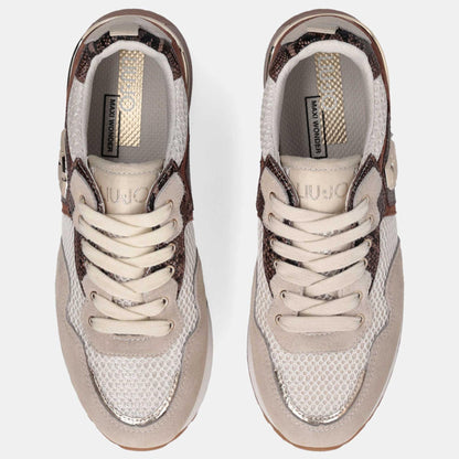 Sneakers LIU JO "Maxi Wonder 01" BF5009 beige