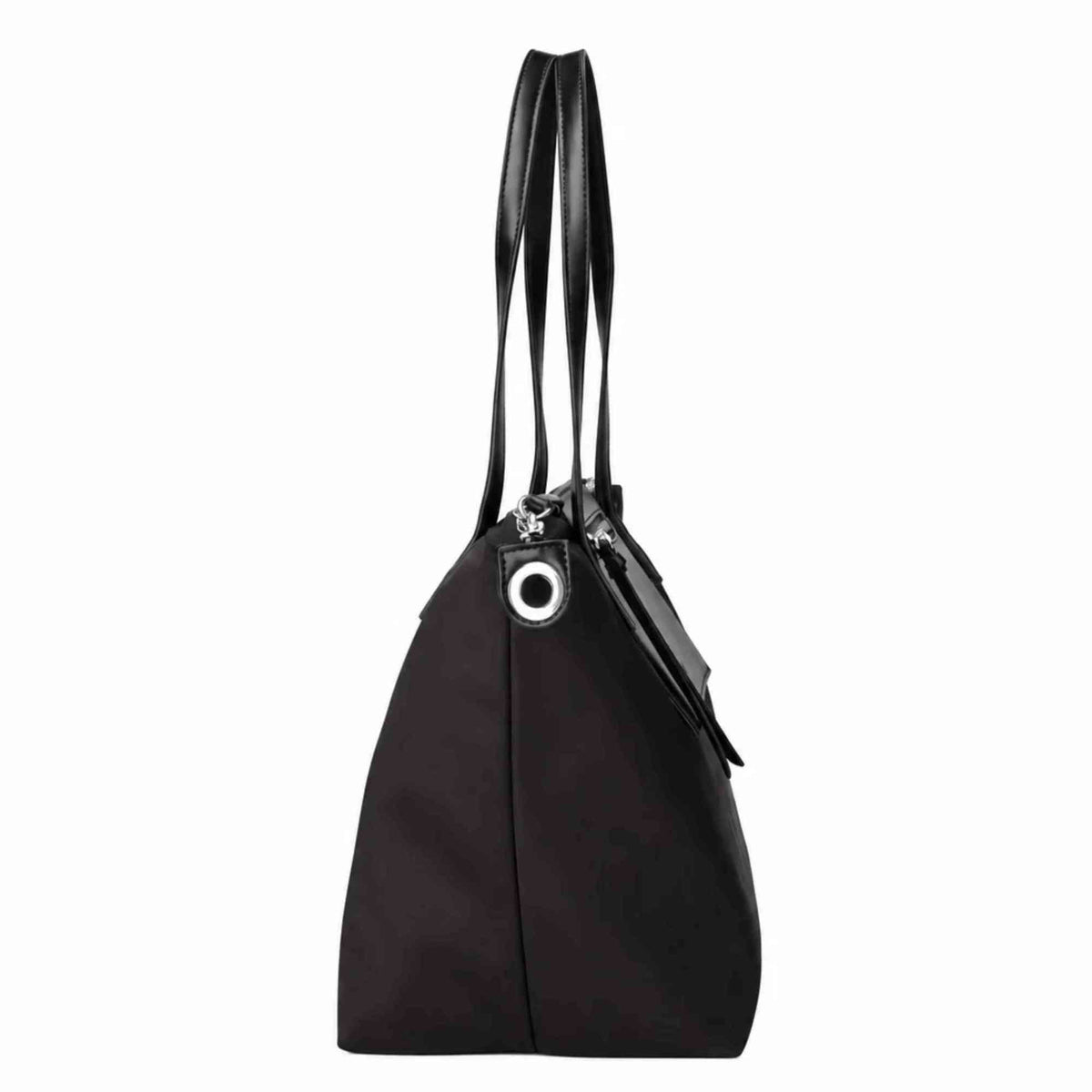 Borsa Rebelle Noa in Nylon Marrone Wengé | Shopping Bag Donna