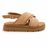Sandali Ermans K1542 Platform donna beige