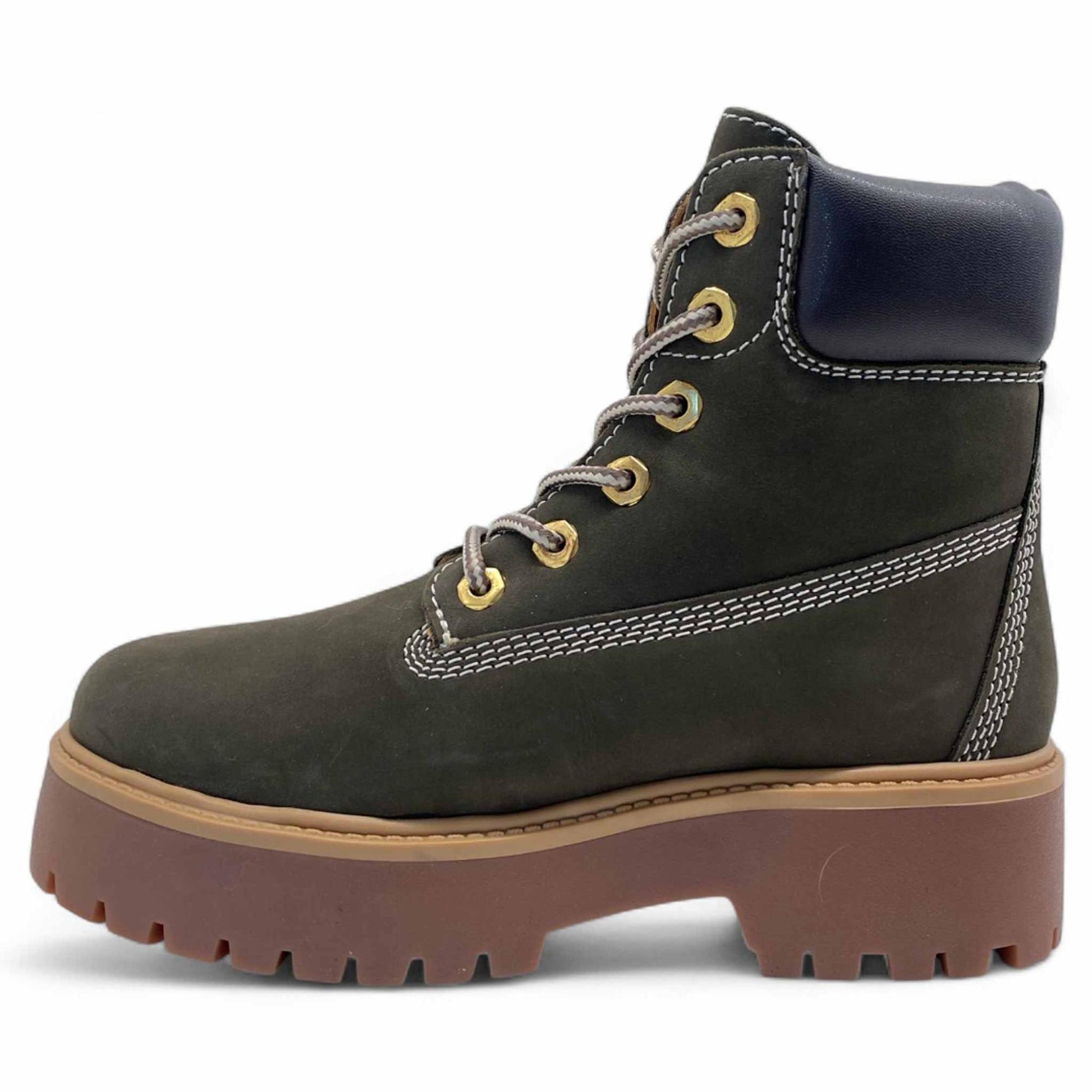 Polacchino allacciato MGP BAN-15 in nubuck verde