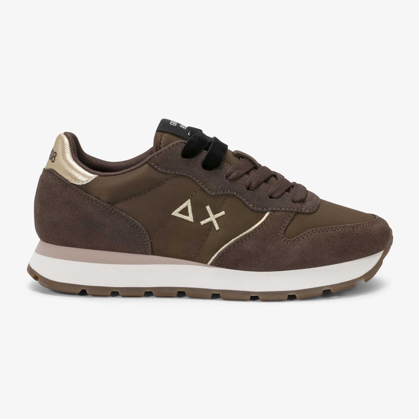 Sneakers SUN68 "ALLY GOLD SILVER" Z46202-08 Marrone