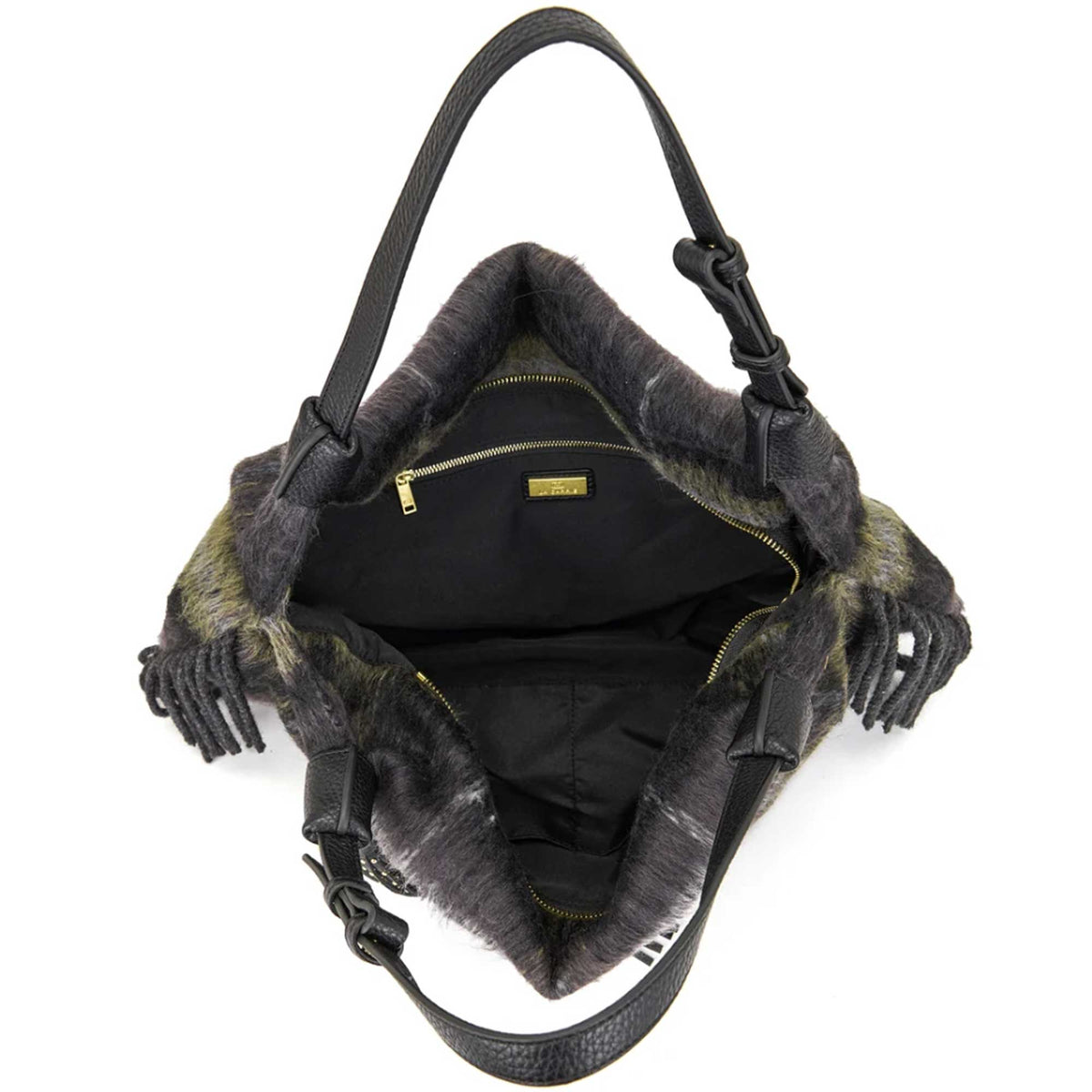 Borsa shopping KeralaLa Carrie 162M-TX-471 donna Nera