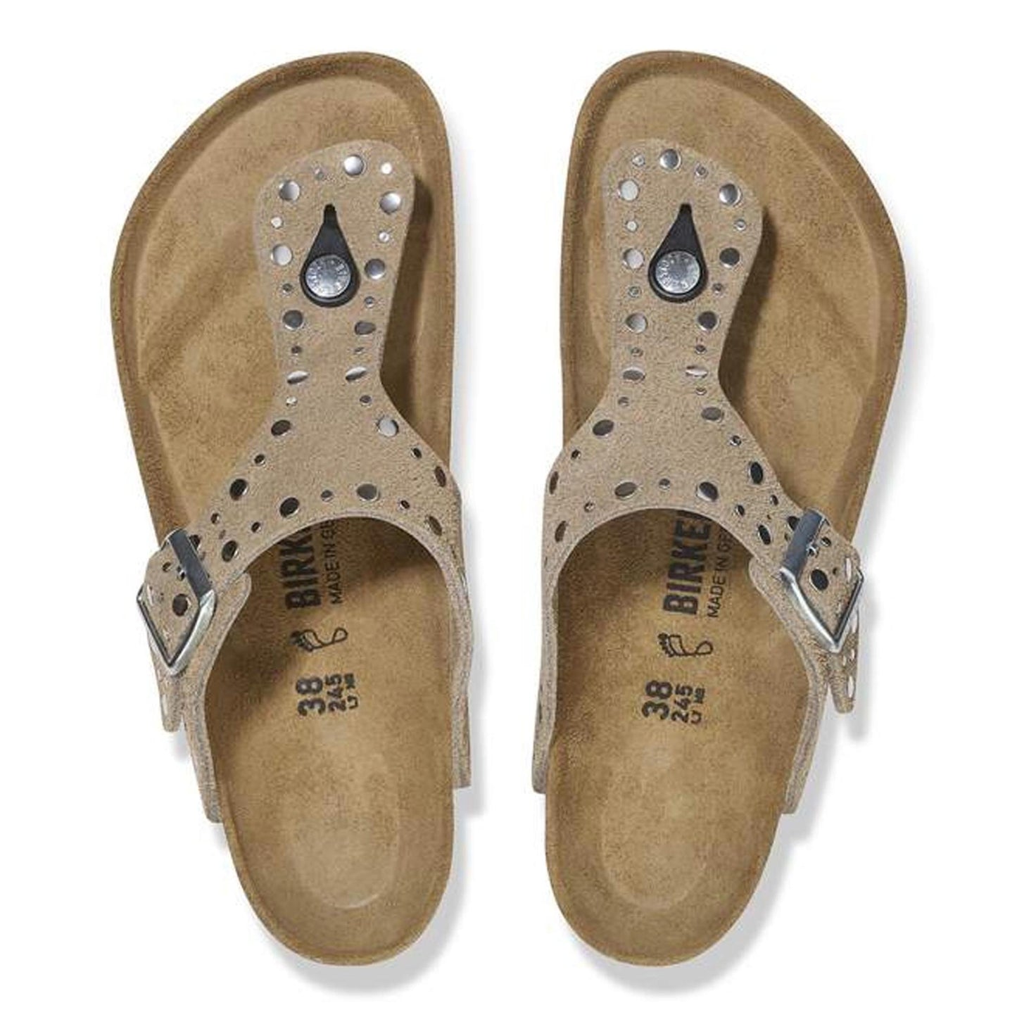 Sandali Gizeh Rivet Birkenstock 1029388 taupe