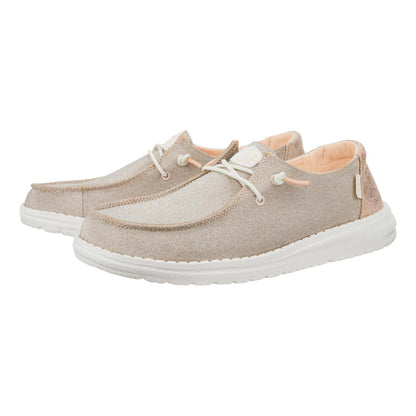 Scarpe Hey Dude Wendy Metallic Sparkle donna 41082-7D9 | leggere, tendenza e slip-on