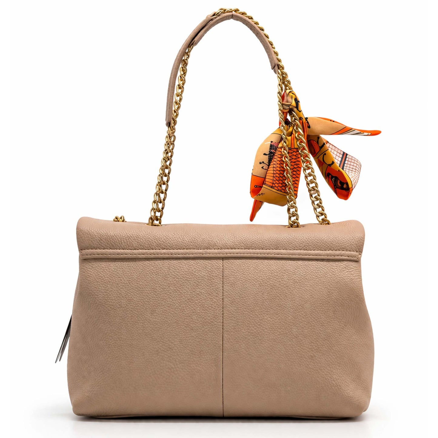 Bowling bag foulard La Carrie 161P-WM-320-TBL Borsa beige