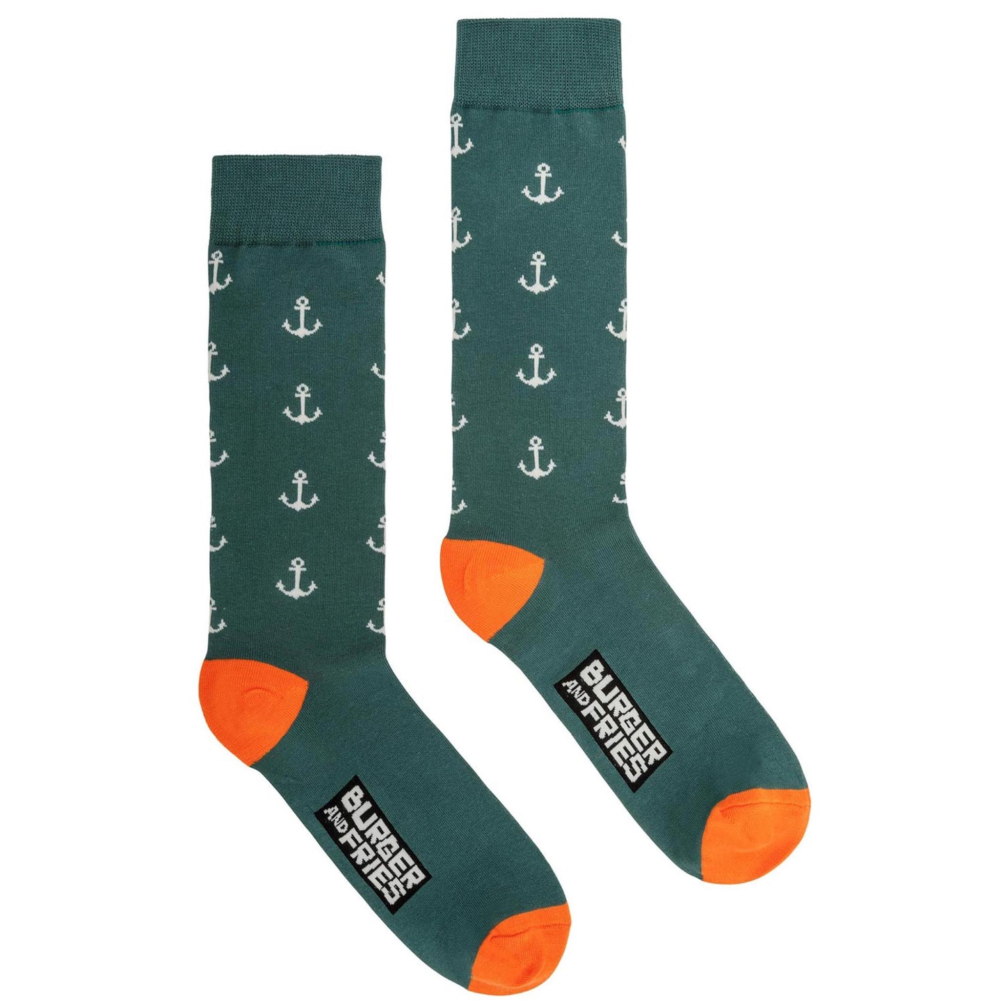 Calze Formal Fancy Socks BF1214 Socks Burger and Fries