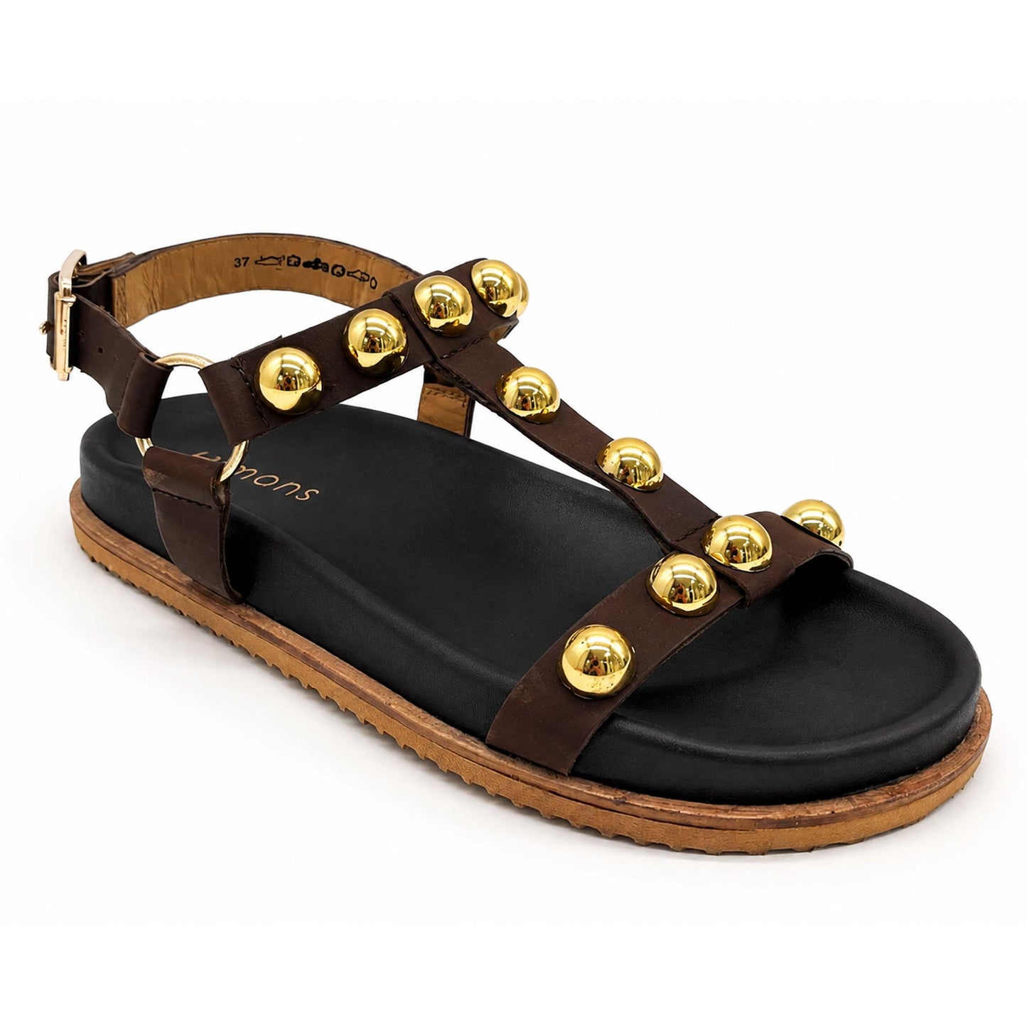 Sandali Ermans 7402 donna marrone