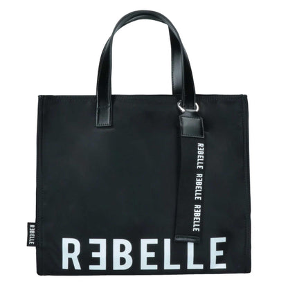 Borsa shopping  REBELLE ELECTRA NYLON borsa nera