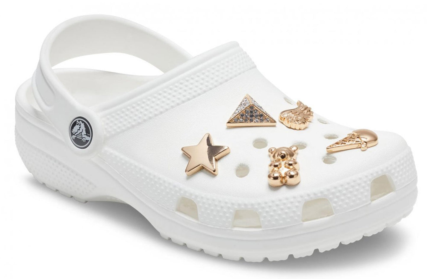 Jibbitz™ Charms per Sabot Unisex gold icons 5pz