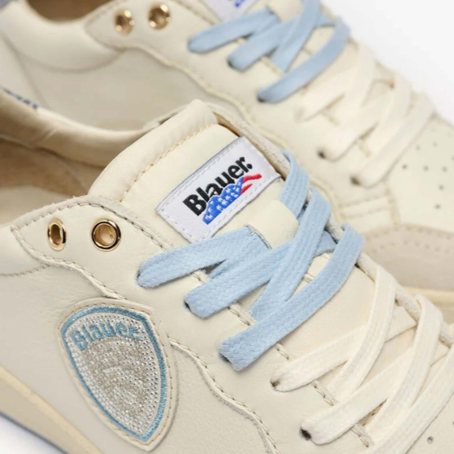 Sneaker Blauer OLYMPIA21 bianca