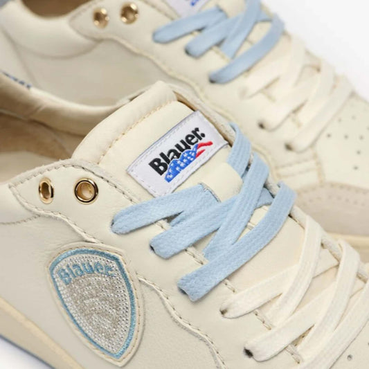 Sneaker Blauer OLYMPIA21 bianca