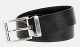 Cintura Guess BM7541-LEA35 cinta uomo in pelle logo 4G