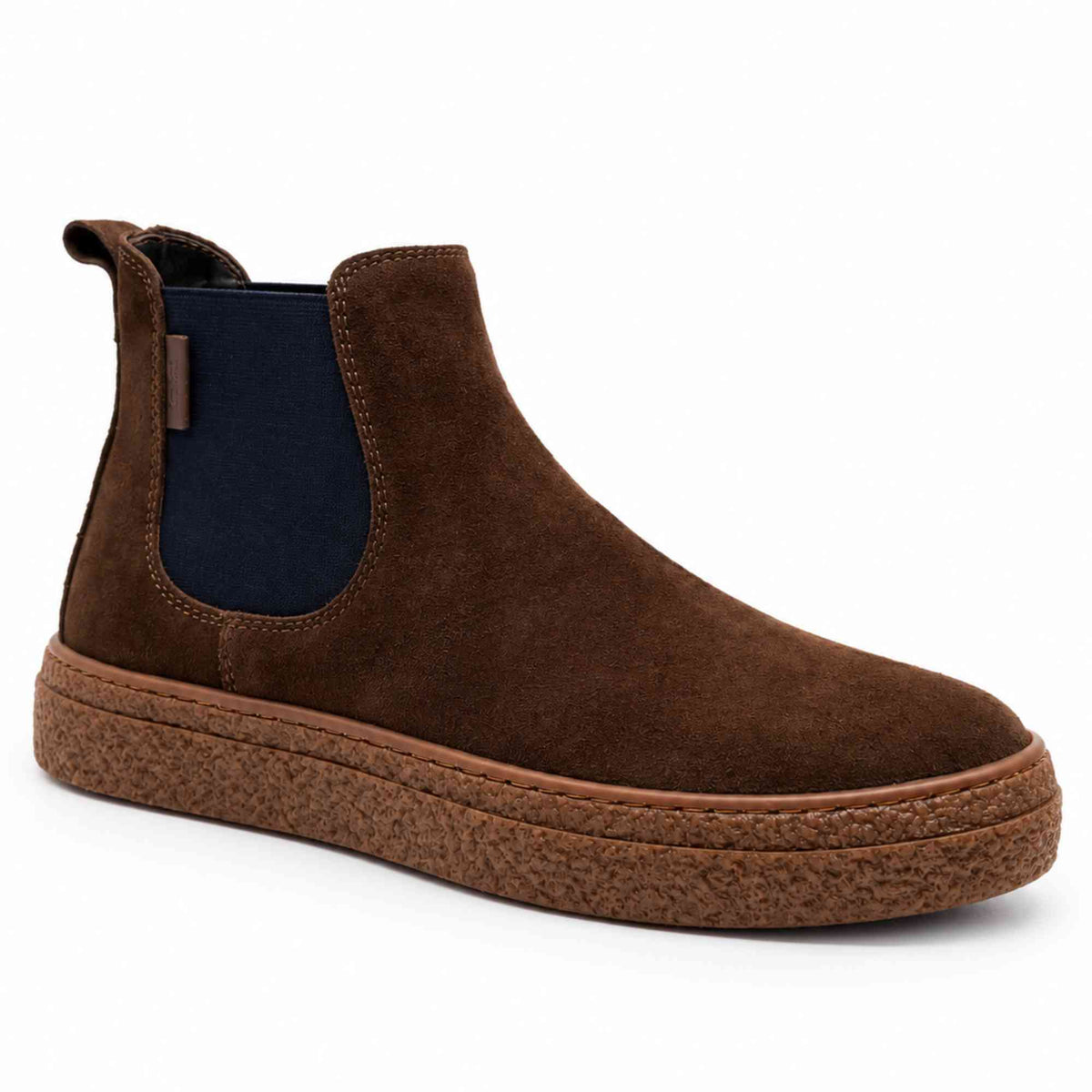 Polacchino KEBO LG5002 Scarpe Uomo in Camoscio Marrone | Made in Italy - Autunno Inverno