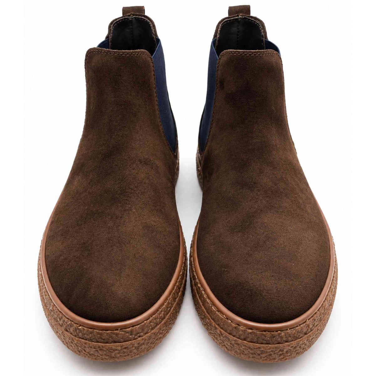 Polacchino KEBO LG5002 Scarpe Uomo in Camoscio Marrone | Made in Italy - Autunno Inverno