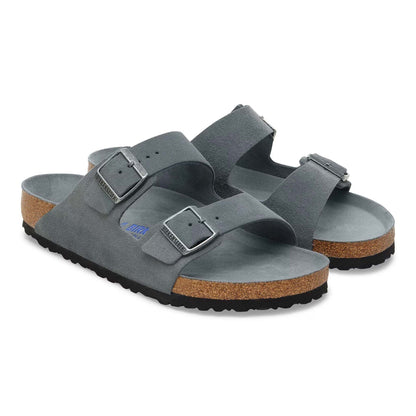 Sandali Arizona Soft Unisex Birkenstock 1030912 Basalt Gray | Calzata Stretta (35-40)