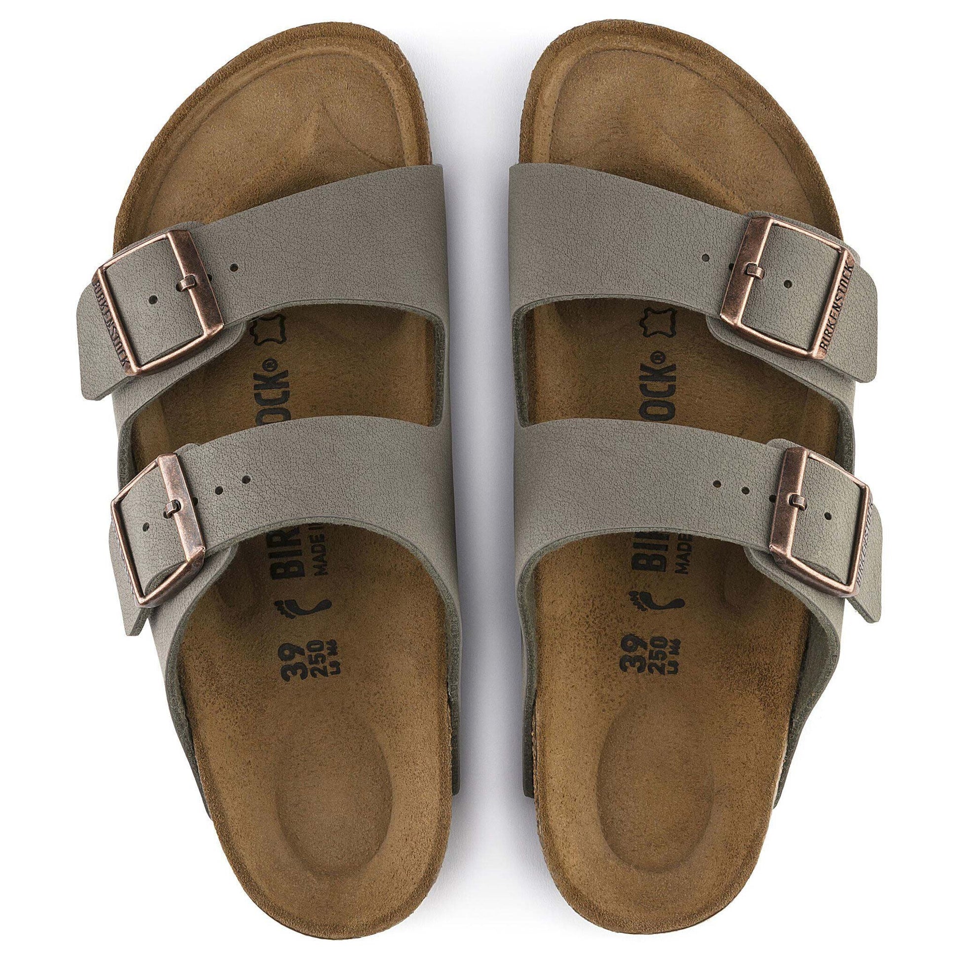 Sandali Arizona Birkenstock art. 151213 grigio pietra (35-40)
