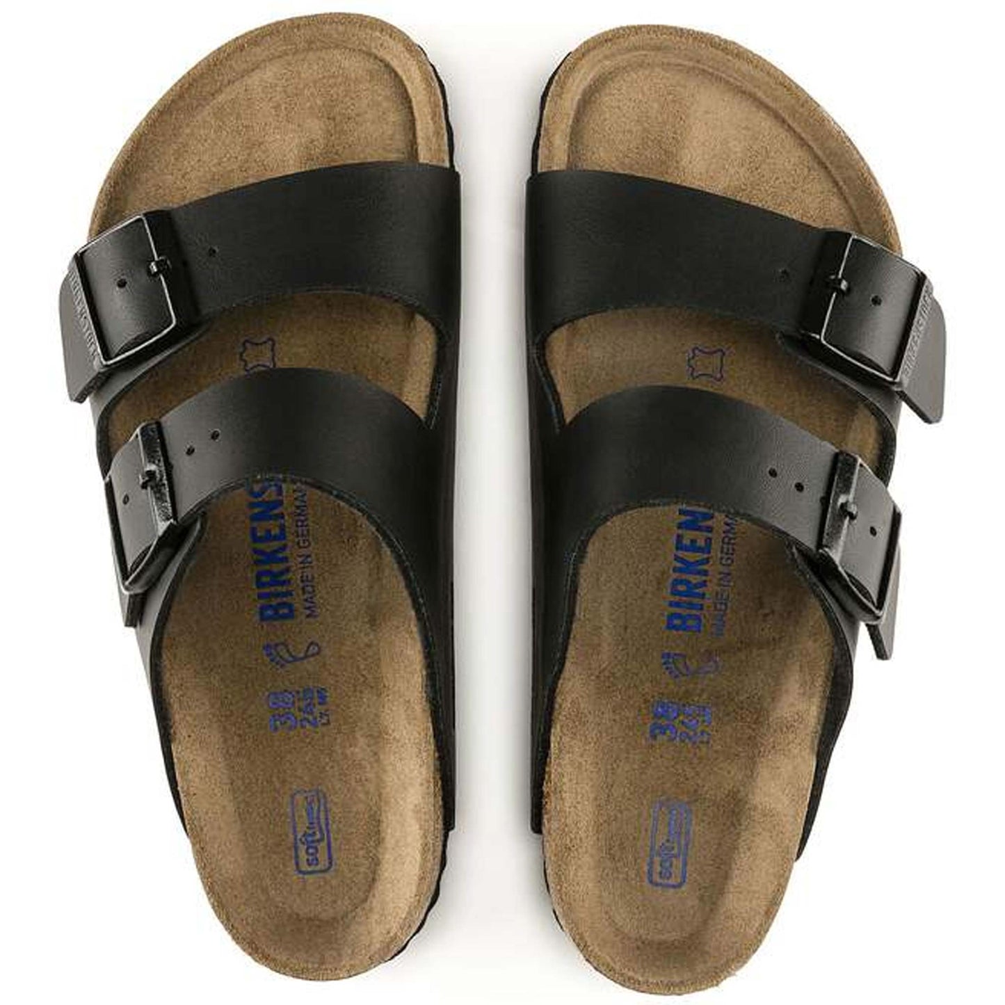 Sandali Arizona Soft Birkenstock  0551253 nero plantare morbido