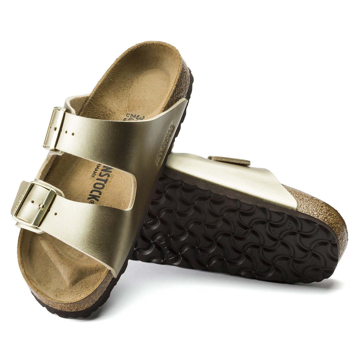 Sandali Arizona oro Birkenstock 1016111