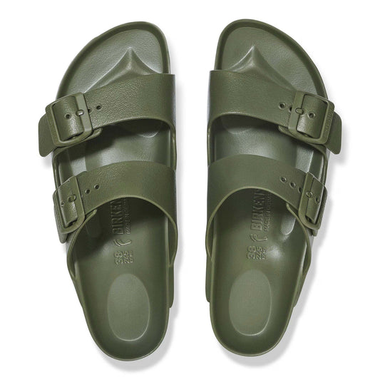 Sandali Unisex Arizona Eva Birkenstock Verde Khaki | Calzata Stretta 1019152