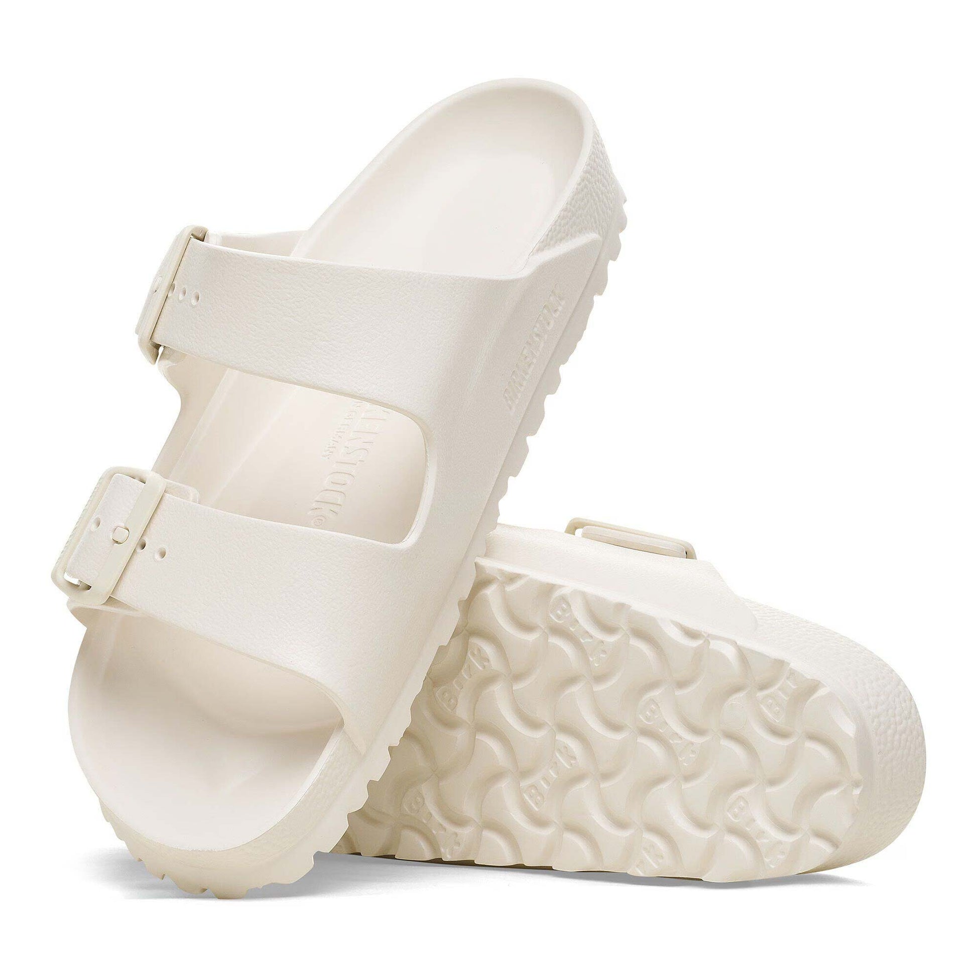 Sandali Donna Arizona Eva Birkenstock Bianco Eggshell | Calzata Stretta 1027384