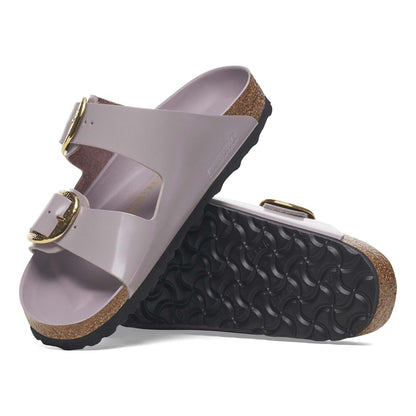 Sandali Arizona Big Buckle High-Shine Faded Birkenstock in pelle | Calzata Stretta 1029762
