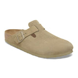 Birkenstock Boston Donna Camoscio Faded khaki Sabot 1025844 | Calzata Stretta 35-40