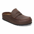 Birkenstock Naples Wrapped 1029700 sabot uomo in pelle oleata habana | Calzata Stretta