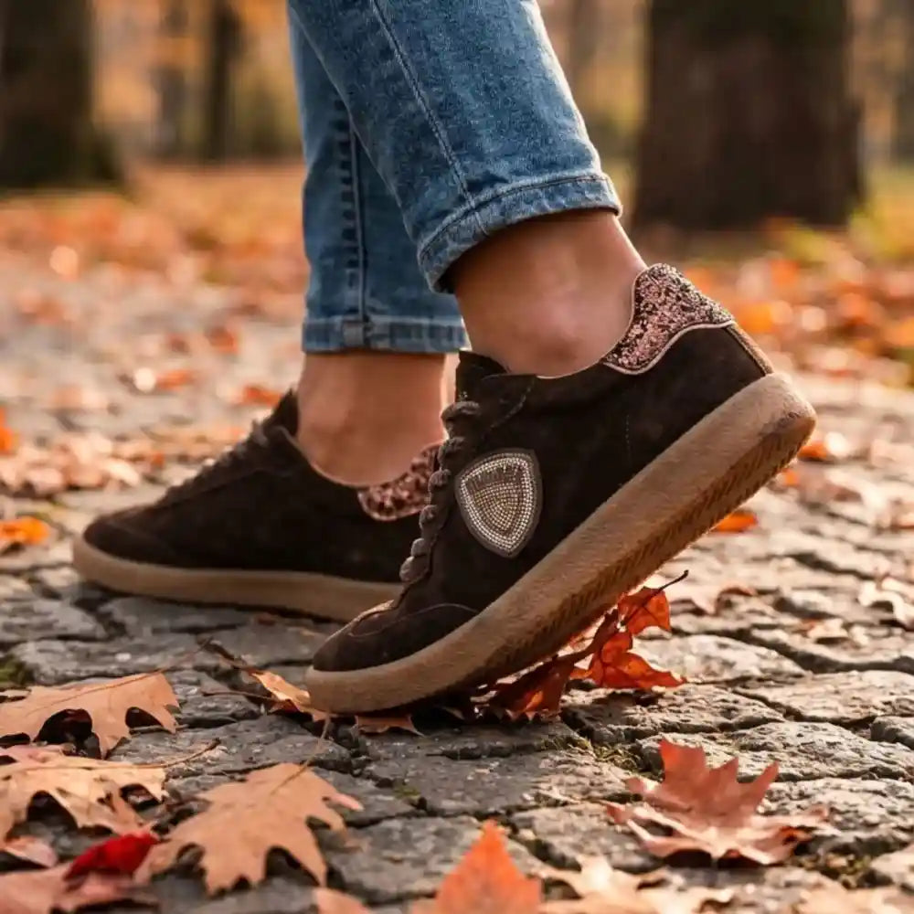 Sneakers Donna Aurora Blauer Testa di Moro