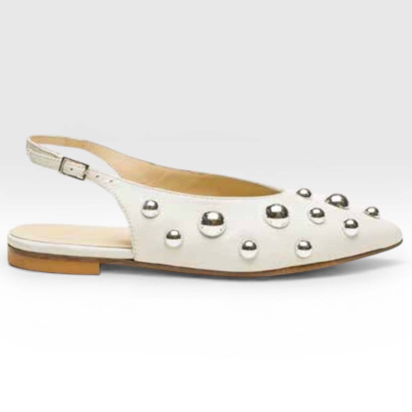 Ballerine Divine Follie "Delia" B4/2814 bianche