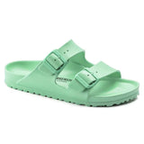 Sandali Donna Arizona Eva Birkenstock Verde | Calzata Stretta 1019120