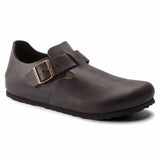 Birkenstock London Habana 166533 Scarpe in Pelle Oliata (36-40) | Calzata Stretta
