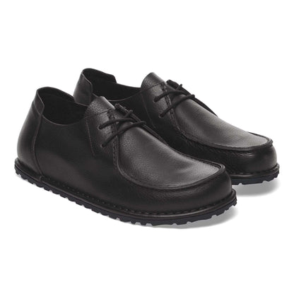 Birkenstock Utti Lace Nero 1029649 Calzata Stretta (41-43) | Scarpe in Pelle con Plantare Deep Blue